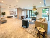 Posezení v ubytování Amazing apartment next to Dubai Mall 160BR-2