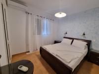Posteľ alebo postele v izbe v ubytovaní Corfu Glyfada Beach Apartment 58a
