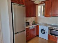 Kuchyňa alebo kuchynka v ubytovaní Corfu Glyfada Beach Apartment 58a