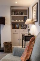 Posezení v ubytování 2 Bed stylish village retreat in Braunton