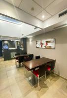 Kuchyň nebo kuchyňský kout v ubytování SM Hotel Sant Antoni