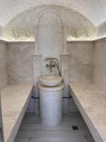 Kúpeľňa v ubytovaní Villa Ulyana Kriaritsi - Athos Sea View & Spa