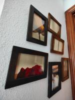 Posteľ alebo postele v izbe v ubytovaní Vacacional Candelaria vistas al mar con garaje gratuito