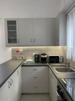 Kuchyň nebo kuchyňský kout v ubytování Apartment in the centre for 4 people
