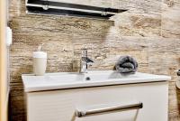 Koupelna v ubytování Apartmány Svatošské skály