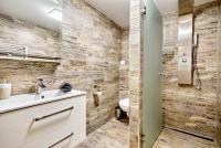 Koupelna v ubytování Apartmány Svatošské skály