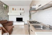 A kitchen or kitchenette at Appartamento Milano