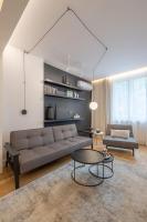 Posezení v ubytování Top-Notch location, an Exceptionally Stylish flat
