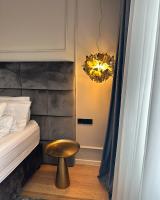 Posteľ alebo postele v izbe v ubytovaní SDesign Luxury Zagreb apartment