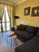 Posezení v ubytování Chernomorets Apartment