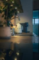 Kuchyň nebo kuchyňský kout v ubytování Vaxholm Apartment