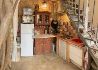 Kuchyň nebo kuchyňský kout v ubytování Tinyhouse im Patio einer romantischen Finca