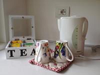 Coffee and tea making facilities at Casa Maria