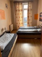 Posteľ alebo postele v izbe v ubytovaní Room in Old Town Krakow