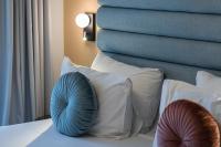 Posteľ alebo postele v izbe v ubytovaní Centro Hotel Ioannina