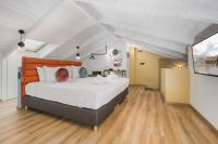 Posteľ alebo postele v izbe v ubytovaní Centro Hotel Ioannina
