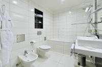 Koupelna v ubytování Wellness Hotel Vista