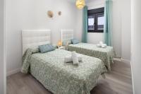 Posteľ alebo postele v izbe v ubytovaní Residencial Celere Playa Niza