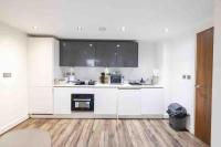 Půdorys ubytování Stylish 2 Bed 2 Bath apartment in City Centre with Free Parking
