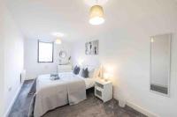 Půdorys ubytování Stylish 2 Bed 2 Bath apartment in City Centre with Free Parking