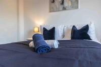 Půdorys ubytování Stylish 2 Bed 2 Bath apartment in City Centre with Free Parking