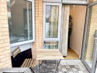 Půdorys ubytování Modern Patio Flat close to Sation & Canary Wharf
