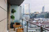Balkón alebo terasa v ubytovaní Lumina apart with balcony Platinum Tower