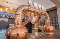 Lounge nebo bar v ubytování Hotel Cascada BAILE OLANESTI