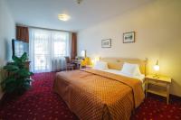 Postel nebo postele na pokoji v ubytování Interhotel Central