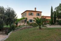Vonkajšia záhrada v ubytovaní La Bastide de Correns