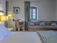 Fiscardonna Luxury Suitesにあるベッド