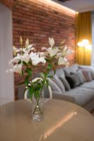 Posedenie v ubytovaní AtHome Toruń Apartamenty