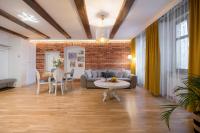 Posedenie v ubytovaní AtHome Toruń Apartamenty