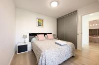 Postel nebo postele na pokoji v ubytování Impresionante Apartamento delante del Mar