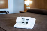 A bed or beds in a room at AS Monreal del Campo