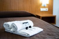 A bed or beds in a room at AS Monreal del Campo