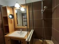 Łazienka w obiekcie Duplex 6 pers, skis aux pieds, piscine & sauna - L'Alpe d'Huez - FR-1-405-211
