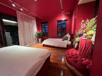 Postel nebo postele na pokoji v ubytování Bangkok City Centre Luxurious Villa