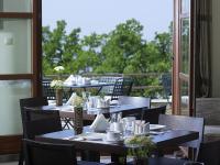 A balcony or terrace at Pilion Terra Hotel