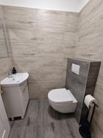Koupelna v ubytování Apartmán Anežka 3 s vířivou vanou