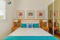 Postel nebo postele na pokoji v ubytování Cana Rock 108 Acceso Directo Piscina Punta Cana
