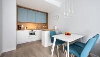 Kuchyňa alebo kuchynka v ubytovaní Flatbook - City Center SPA Apartments 6B,C