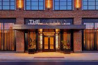 Un edificio con un cartel que dice &quot;el ghery&quot; en The Godfrey Detroit, Curio Collection By Hilton, en Detroit