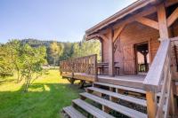 Ogród w obiekcie Les Griottes, véritable chalet de montagne, avec Jacuzzi et Sauna