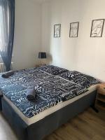 Postel nebo postele na pokoji v ubytování Černá Růže - Apartmán 4