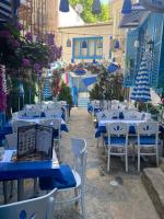 Restaurace v ubytování MAVİ PALAS HOTEL