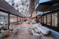Reštaurácia alebo iné gastronomické zariadenie v ubytovaní Lebenberg Schlosshotel-Kitzbühel