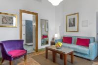 A seating area at Palazzo Catalani Resort
