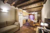 A kitchen or kitchenette at Palazzo Catalani Resort