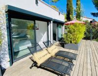 Patio alebo iná vonkajšia časť ubytovania Villa Mediterranea